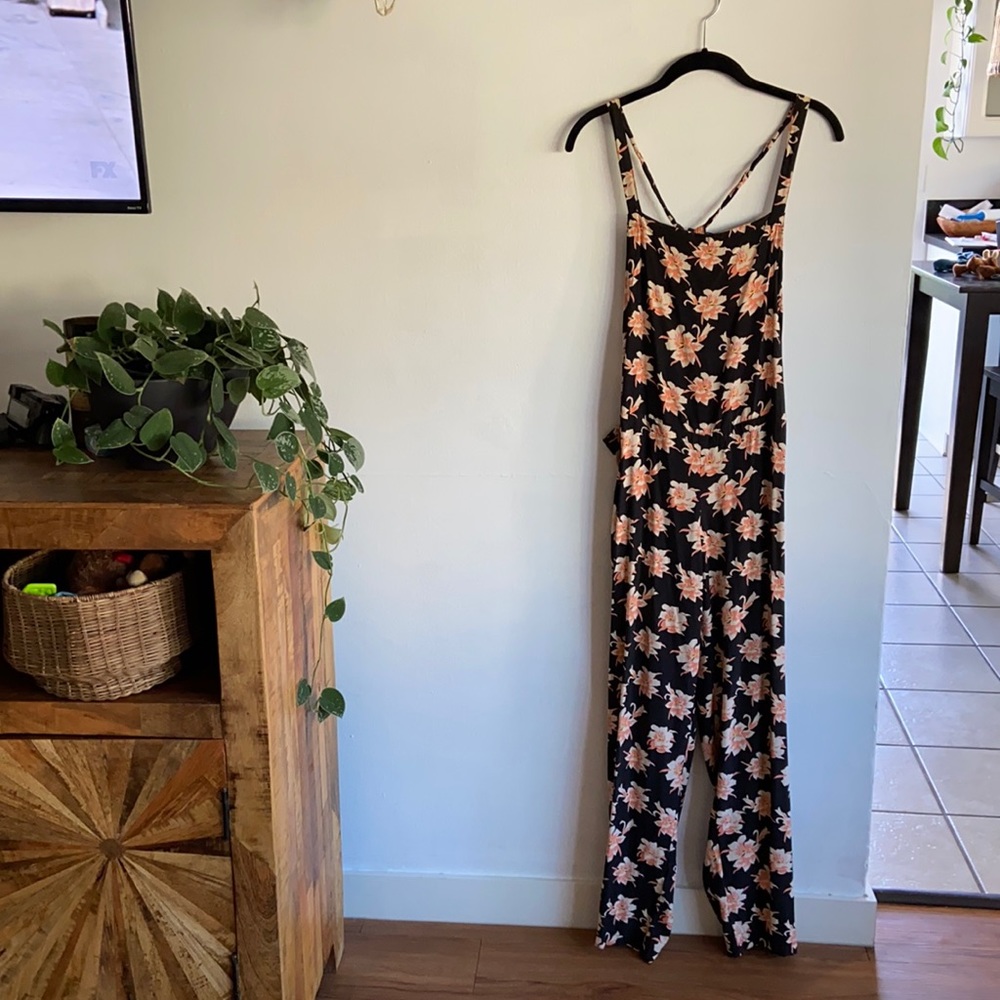 ACACIA SWIMWEAR CANGGU SILK OVERALLS